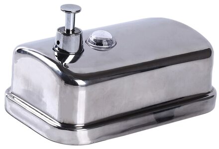 500Ml Badkamer Muur Gemonteerde Handleiding Zeepdispenser Rvs Handdesinfecterend Douchegel Fles Keuken Schotel Zeep Container