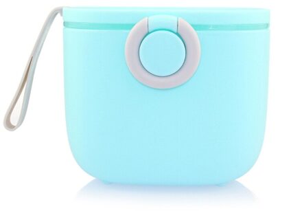 500Ml Draagbare Babyvoeding Opbergdoos Essentiële Granen Baby Melkpoeder Doos Peuter Snacks Container lucht blauw