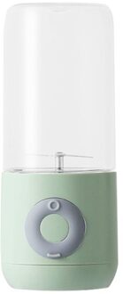 500Ml Draagbare Blender Elektrische Usb Mixer Juicer Machine 500Ml Mini Voedsel Smoothie Processor Persoonlijke Fruit Squeezer Juicer 4 blades groen
