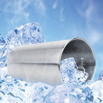 500Ml Rvs Cups 16Oz Tumbler Pint Glazen, 18/8 Metalen Bekers