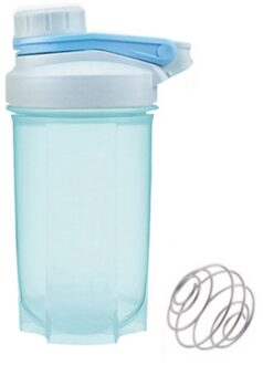 500Ml Schudden Water Fles Grote Capaciteit Draagbare Plastic Cup Eiwitpoeder Milkshake Beker Drinkware Reizen Outdoor Waterfles A3