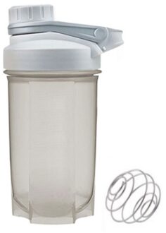 500Ml Schudden Water Fles Grote Capaciteit Draagbare Plastic Cup Eiwitpoeder Milkshake Beker Drinkware Reizen Outdoor Waterfles A5