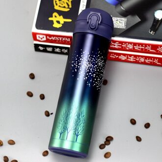 500Ml Thermos Dubbelwandige Roestvrijstalen Thermosflessen Thermos Cup Koffie Thee Melk Mok Thermo Fles Thermocup Voor meisjes