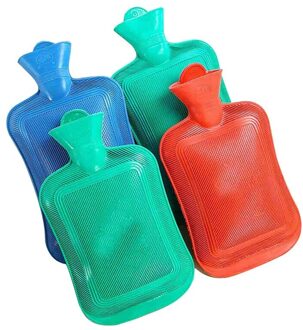 500Ml Water Injectie Rubber Warm Water Fles Draagbare Winter Warm Warm Water Zak Meisjes Voeten Handwarmer Fles Kleur willekeurige