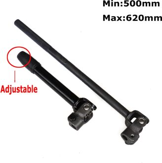 500Mm-620Mm 30T Verstelbare Fusee Go Kart U Gewrichten As Hengel Voor 200CC 250CC Voertuig buggy Utv Quad Atv Onderdelen