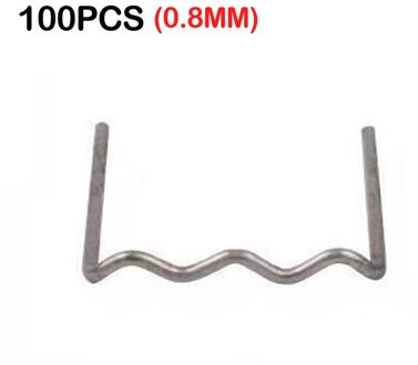 500Pcs Nietmachine Plastic Reparatie Standaard Pre Cut Wave Bumper Carrosserie Reparaties 0.8Mm Wave Rvs