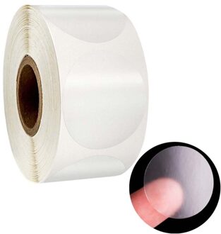 500Pcs/Roll Ronde Transparante Stickers Stempel Enveloppen Kaarten Trouwkaarten U7ED