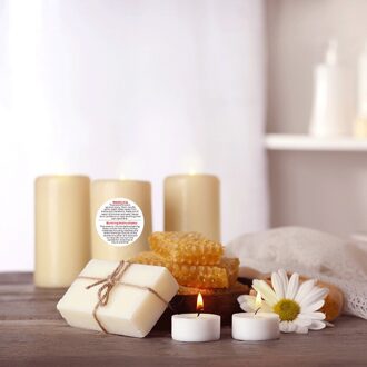 500Pcs/Roll Veiligheid Label Gelofte Kaars Waarschuwing Label 3.8Cm Kaars Jar Container Sticker Waterdicht Kaars Sticker Label