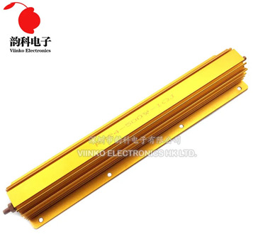 500W Aluminum Power Metal Shell Case Wirewound Resistor 0.1R ~ 500R 0.1 0.5 1 2 4 5 8 10 50 100 500 ohm