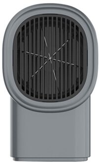 500W Draagbare Elektrische Air Heater Ptc Verwarming Elektrische Verwarming Mini Warm Leuke Intelligente Ventilator Air Winter Warmer Quick Verwarming grijs