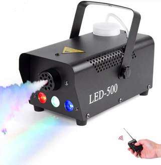 500W Fog Machine With RGB LED Light, Disinfection Smoke Machine For Wedding, Party or Environmental Disinfection, Fogger Ejector