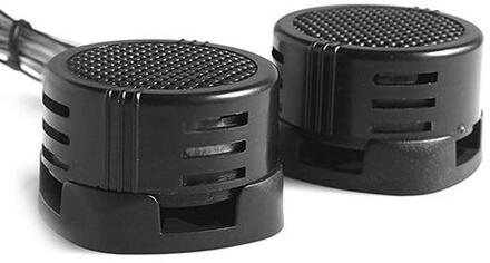 500W Ronde Vorm 20V 2 Stuks 500W Hoge Frequentie Super Power Luid Dome Speaker Tweeter Voor Auto accessoires Zwart Speakers