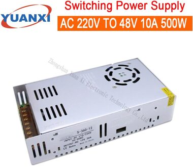 500W Switchinh Voeding Ac 110V-220V Naar 48V 10A 500W