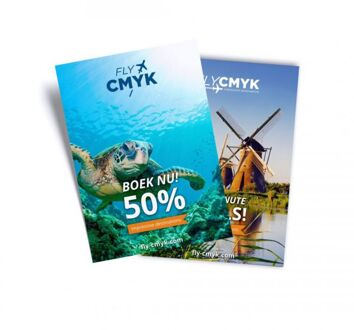 500x drukken van flyers doe je bij drukbedrijf - kleine en grote oplage snel geleverd! (500 st) drukken