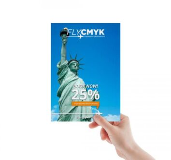 500x goedkoop flyers drukken A5 formaat (500 st) drukken