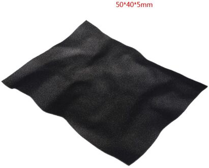 500x400x 3/5Mm Diy Computer Stof Filter Mesh Pc Case Fan Koeler Stofdicht Cover Spons 60PPI Zwart 1