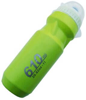 501-600Ml Drinkbeker Fles Waterkoker Met Stro Voor Outdoor Sport Travel Flessen Bpa Gratis Gym ruimte Kopjes groen 610ml
