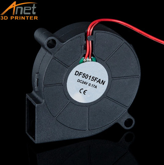 5015/4010/4020 12V&24V Cooling Turbo Fan Brushless 3D Printer Parts 2Pin For Extruder DC Cooler Blower Part Black Plastic Fans