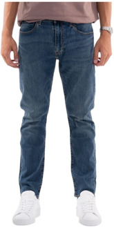 502 Performance mid rise straight leg jeans Indigo - W30/L32