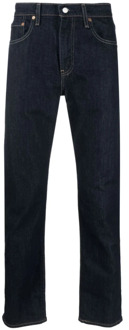 502 Performance mid rise straight leg jeans Indigo - W32/L32