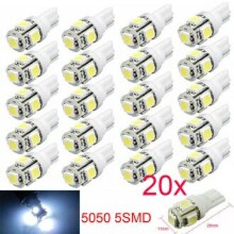 5050 5-SMD Autolichten Accessoire 6000K Interieur Led Nummerplaat Lezen