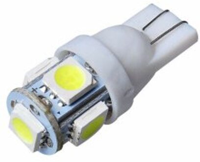 5050 5-SMD Autolichten Accessoire Wit 5W 6000K Anti-Vibratie Led Kentekenplaat Lezen