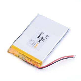 505080 3.7V 2000Mah Oplaadbare Li-Polymeer Batterij Voor Smart Home Speakers Dvr Gps Mp5 Mp4 Mobiele Telefoon E-Book Power Bank 504981