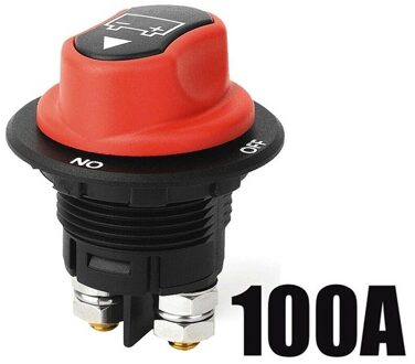 50A/100A/200A Marine Boot Auto Batterij Isolator Switch Cut Off Disconnect Terminal 32V Waterdichte Vrachtwagen Voertuig batterij Schakelaar