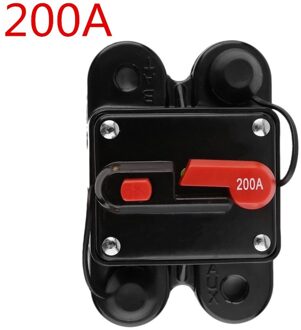 50A 60A 80A 100A 125A 150A 200A Optionele Car Audio Inline Circuit Breaker Zekering Voor 12V Bescherming SKCB-01-100A Goud