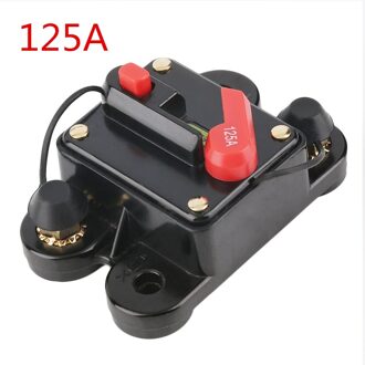50A 60A 80A 100A 125A 150A 200A Optionele Car Audio Inline Circuit Breaker Zekering Voor 12V Bescherming SKCB-01-100A paars