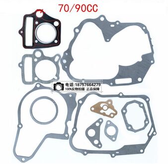 50cc Motor Pakking 110cc 125cc Zongshen Loncin Lifan 70cc 90cc Dirt Pit Bike Aap Kayo Motorfiets Cilinder 52.4Mm 54mm Pakking 70cc 90cc gasket