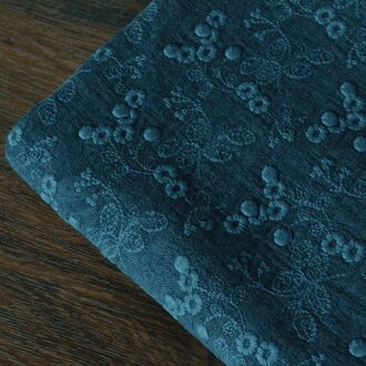 50Cm * 125Cm/Stuk, Geborduurd Katoen En Linnen Doek, Kleding, Rok, Jas, sjaal, Gordijn, Decoratieve Stof, Diy Handgemaakte Materiaal