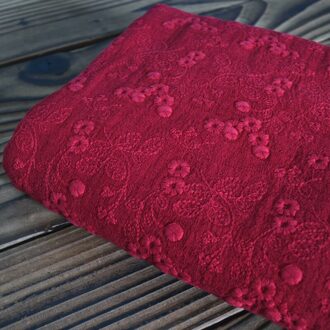 50Cm * 125Cm/Stuk, Geborduurd Katoen En Linnen Doek, Kleding, Rok, Jas, sjaal, Gordijn, Decoratieve Stof, Diy Handgemaakte Materiaal