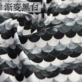 50Cm * 130Cm/Stuk, Vis Schaal Puur Katoen, Kleding Tafelkleed, gordijn Decoratieve Marionet Doek, Diy Handgemaakte Materialen