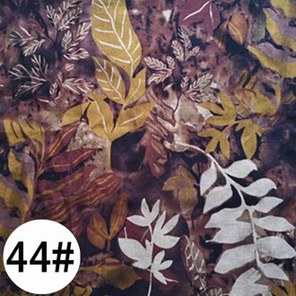 50Cm * 135Cm/Stuk, Licht En Dun Bloemen Ramee Doek, Kleding, Rok, shirt, Tafelkleed, Gordijn Stof, Diy Handgemaakte Materialen 4