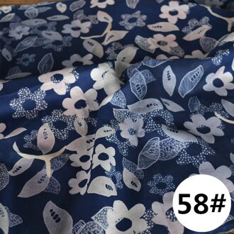 50Cm * 135Cm/Stuk, Licht En Dun Bloemen Ramee Doek, Kleding, Rok, shirt, Tafelkleed, Gordijn Stof, Diy Handgemaakte Materialen 7