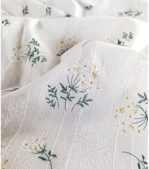 50Cm * 140Cm/Stuk, Daisy Jacquard Katoenen Doek, Rok, Shirt, Pyjama, tafelkleed, Gordijn, Speelgoed Stof, Diy Handgemaakte Materialen