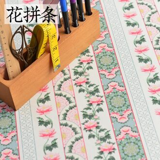 50Cm * 140Cm/Stuk, Pioen Bloemen, Puur Katoen, Kleding Tafelkleed, Gordijn, beddengoed, Marionet Doek, Diy Handgemaakte Materialen 6