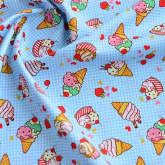 50Cm * 145Cm/Stuk, Cartoon Ijs, Katoen, Hoofdtooi, Handtas, marionet, Gordijn, Tafelkleed Doek, Diy Handgemaakte Materiaal 2