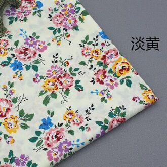 50Cm * 145Cm/Stuk, Gedrukt Pioen Katoenen Doek, Shirt, Rok, Kussen, hoofddoek, Marionet, Decoratieve Stof, Diy Handgemaakte Materiaal 2