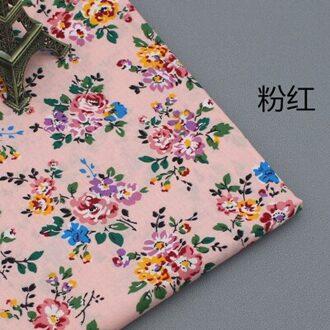 50Cm * 145Cm/Stuk, Gedrukt Pioen Katoenen Doek, Shirt, Rok, Kussen, hoofddoek, Marionet, Decoratieve Stof, Diy Handgemaakte Materiaal