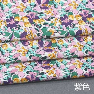 50Cm * 145Cm/Stuk, Pastorale Bloemen Katoenen Doek, Shirt, Rok, Kussen, sjaal, Marionet, Decoratieve Stof, Diy Handgemaakte Materiaal 2