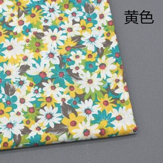 50Cm * 147Cm/Stuk, Katoen Kleine Daisy Bloemen Gedrukt Doek, Overhemd, Gordijn, kussen, Pop Hoofdtooi Stof, Diy Handgemaakte Materiaal 3
