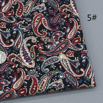 50Cm * 147Cm/Stuk, Phoenix Staart Cashewnoten Katoen Gedrukt Doek, Jurk, Shirt, sjaal, Gordijn Marionet Stof, Diy Handgemaakte Materiaal 2