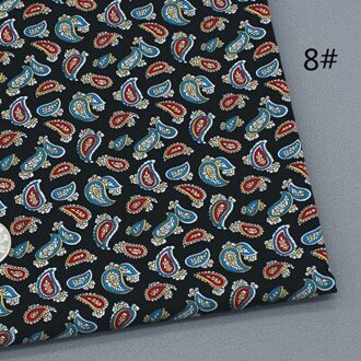 50Cm * 147Cm/Stuk, Phoenix Staart Cashewnoten Katoen Gedrukt Doek, Jurk, Shirt, sjaal, Gordijn Marionet Stof, Diy Handgemaakte Materiaal 3