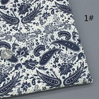 50Cm * 147Cm/Stuk, Phoenix Staart Cashewnoten Katoen Gedrukt Doek, Jurk, Shirt, sjaal, Gordijn Marionet Stof, Diy Handgemaakte Materiaal 6