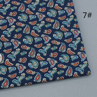 50Cm * 147Cm/Stuk, Phoenix Staart Cashewnoten Katoen Gedrukt Doek, Jurk, Shirt, sjaal, Gordijn Marionet Stof, Diy Handgemaakte Materiaal 8