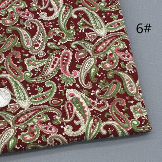 50Cm * 147Cm/Stuk, Phoenix Staart Cashewnoten Katoen Gedrukt Doek, Jurk, Shirt, sjaal, Gordijn Marionet Stof, Diy Handgemaakte Materiaal