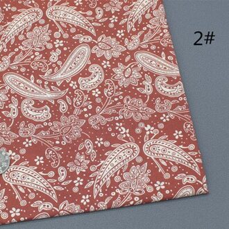 50Cm * 147Cm/Stuk, Phoenix Staart Cashewnoten Katoen Gedrukt Doek, Jurk, Shirt, sjaal, Gordijn Marionet Stof, Diy Handgemaakte Materiaal