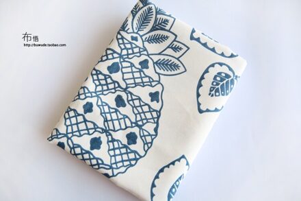 50Cm * 150Cm/Stuk, Verdikte Ananas Katoen Gedrukt Canvas Doek, Tafelkleed, gordijn En Kussen Stof, Diy Handgemaakte Materiaal